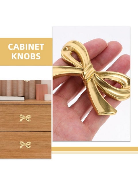 DOITOOL DOITOOL Brass Bow Shape Cabinets Knobs Gold Drawer Pulls Decorative Bow Knobs Cupboard Pull Handles for Home Kitchen Cabinet Hardware Cupboard Dresser Wardrobe and Drawer Pulls - 6 Pack | Best DOITOOL DOITOOL Brass Bow Shape Cabinets Knobs Gold Drawer Pulls Decorative Bow Knobs Cupboard Pull Handles for Home Kitchen Cabinet Hardware Cupboard Dresser Wardrobe and Drawer Pulls - 6 Pack | Best