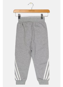 Adidas Toddlers Boy Sportswear Fit Training Sweatpants, Light Grey Heather  - Image 2
