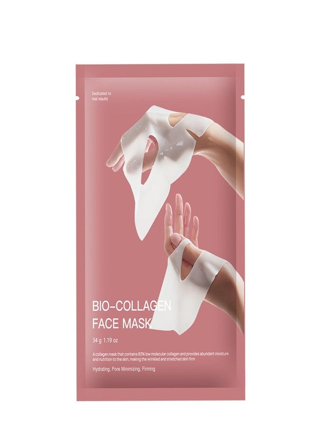 YUDDHAV FACE MASK & NECK MASK 2 PCS , Hydrolyzed Collagen NECK MASK Set with FACE MASK Hyaluronic Acid & Peptide,Moisturizing Firming Masks for Crepey Skin, Helps Reduce the Appearance of Fine Lines for Smoother-Looking Skin - Image 3