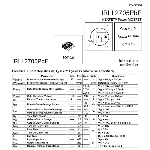 BENET LL2705 Mosfet Replacement for GM Speedometer Cluster Display Repair, Suburban Tahoe 10-Pack - Image 4