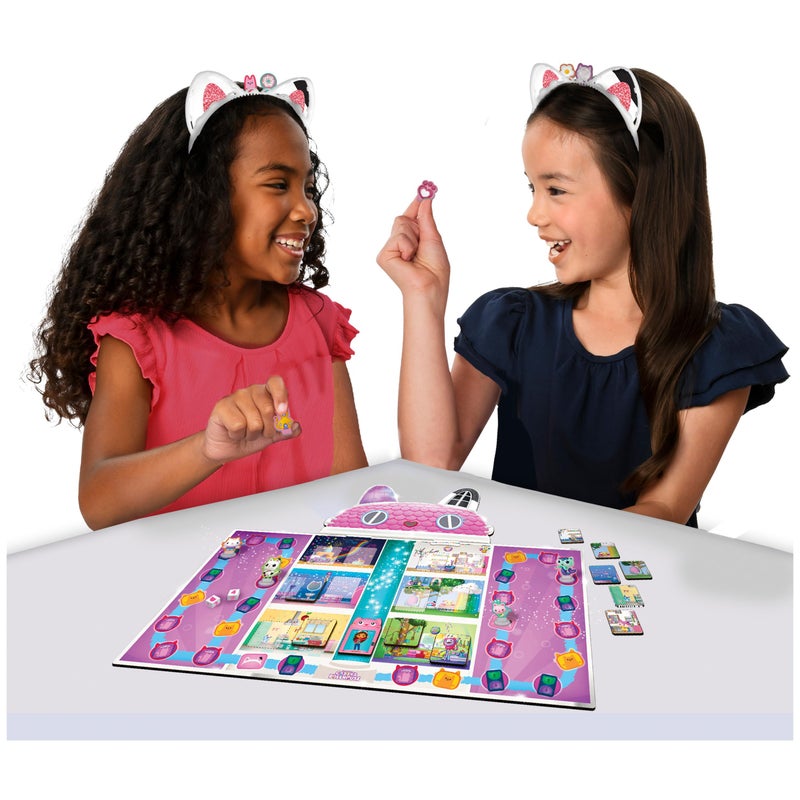 Spin Master Games, Gabbyâ€™s Dollhouse, Meow-Mazing Board Game, Board Game for Kids, Family Games, Preschool Game for Families & Kids Ages 4+ - Image 5