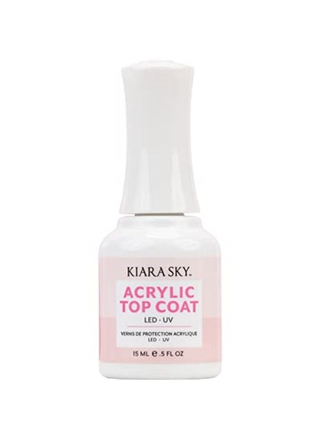 KIARA SKY Professional Nails Acrylic Essentials 0.5 Fl Oz (Acrylic Top Coat) - Image 1