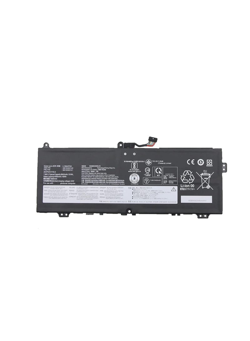 Terabyte L19M4PG2 SB10X63140 5B10X63141 L19D4PG2 5B10X63138 L19L4PG2 SB10X63137 5B10X63136 Laptop Battery Compatible with Lenovo IdeaPad ChromeBook Flex 5 13.3 inch Series - Image 1