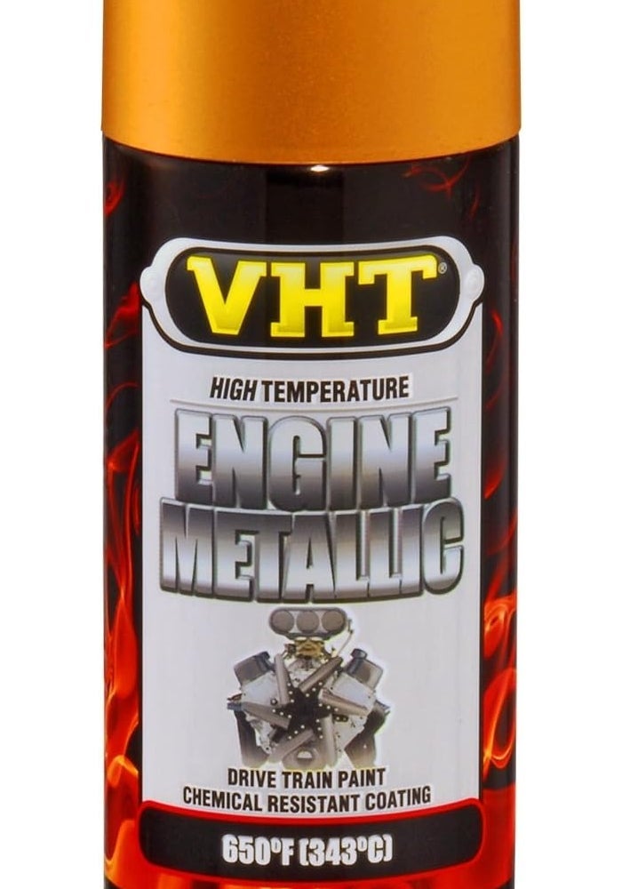 VHT Engine Metallic High Heat Spray Paint - Gold Flake - Image 1