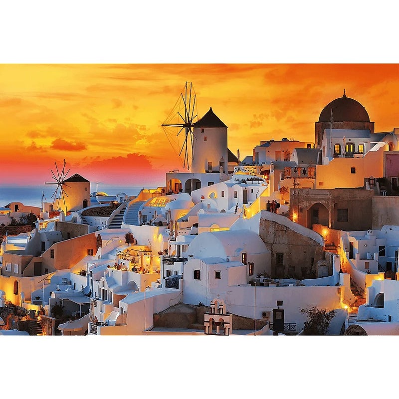 Trefl - Romantic Sunset Prime Oia, Santorini 1500 Pieces - 26195 - Image 2