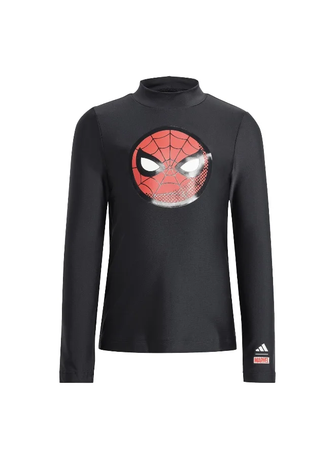 اديداس adidas x marvel spider-man unisex rashguard
