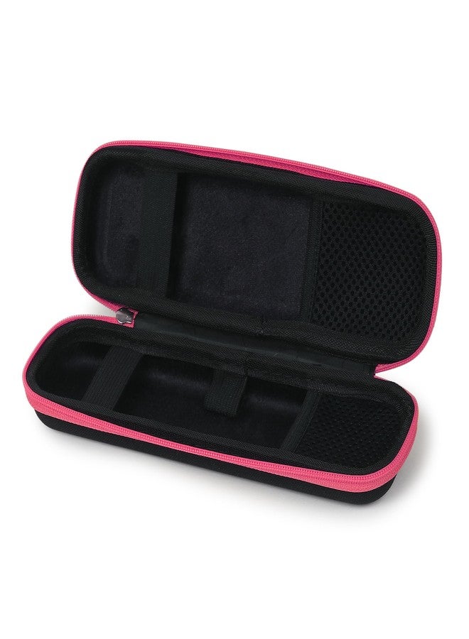 GadgetBite Black Hard Pencil Case EVA Hard Shell Pen Case Holder for Executive Fountain Pen and Stylus Touch Pen (Small)-Pink - Image 2