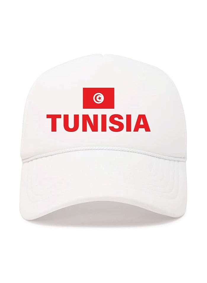 قبعة رياضية تونسية مع قفل بلاستيكي قابل للتعديل للرجال والنساء - Image 1