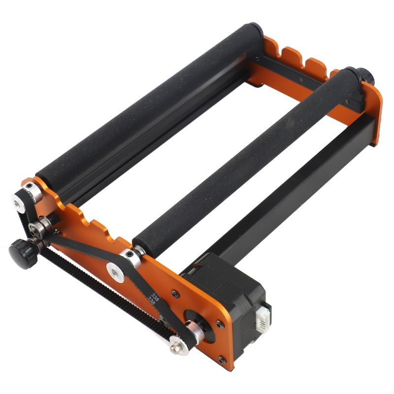 Acmer Laser Rotary Roller Adjustable Height Aluminum Alloy Engraving Module - Easy Mode Switching Y Axes Rotary for Cylindrical Objects Engraving - Image 3