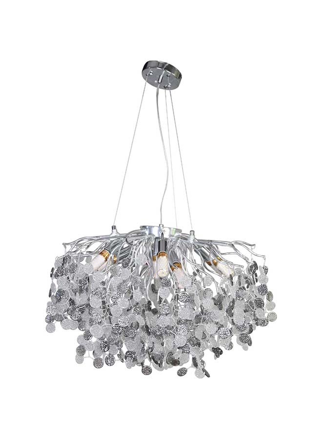 Hummer Modern Silver Najaf With A Transparent With Gray E14*10 Bulb  - Image 1
