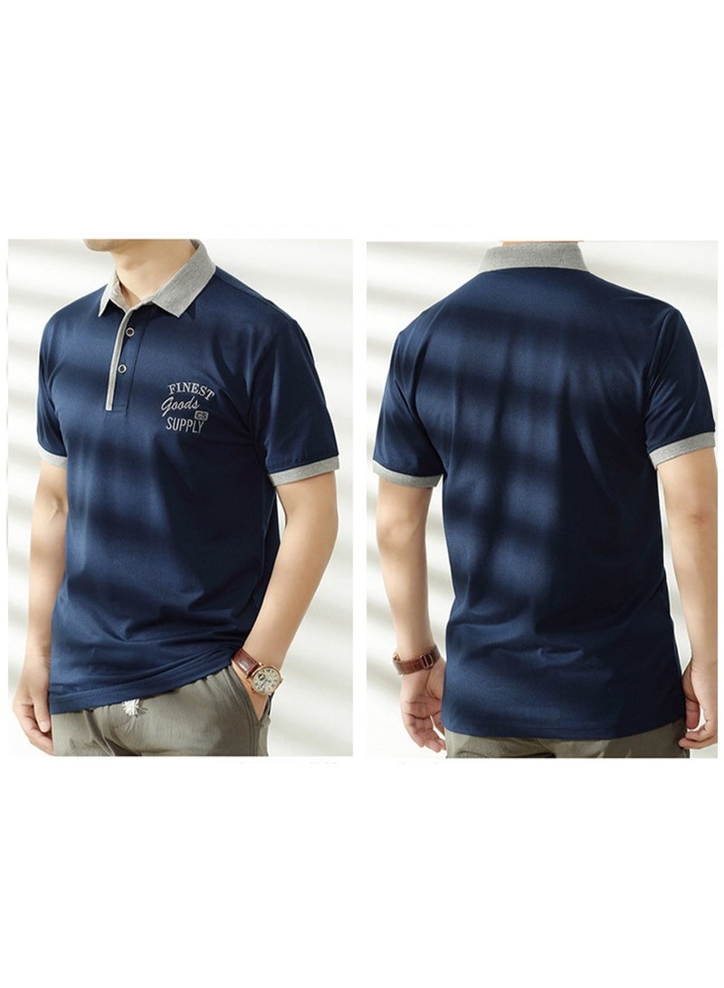 Summer Men Polo Shirt Short Sleeve Slim Fit Polo Shirt Fashion  Streetwear Tops Cotton Men Shirts Casual Business Shirts - Image 4