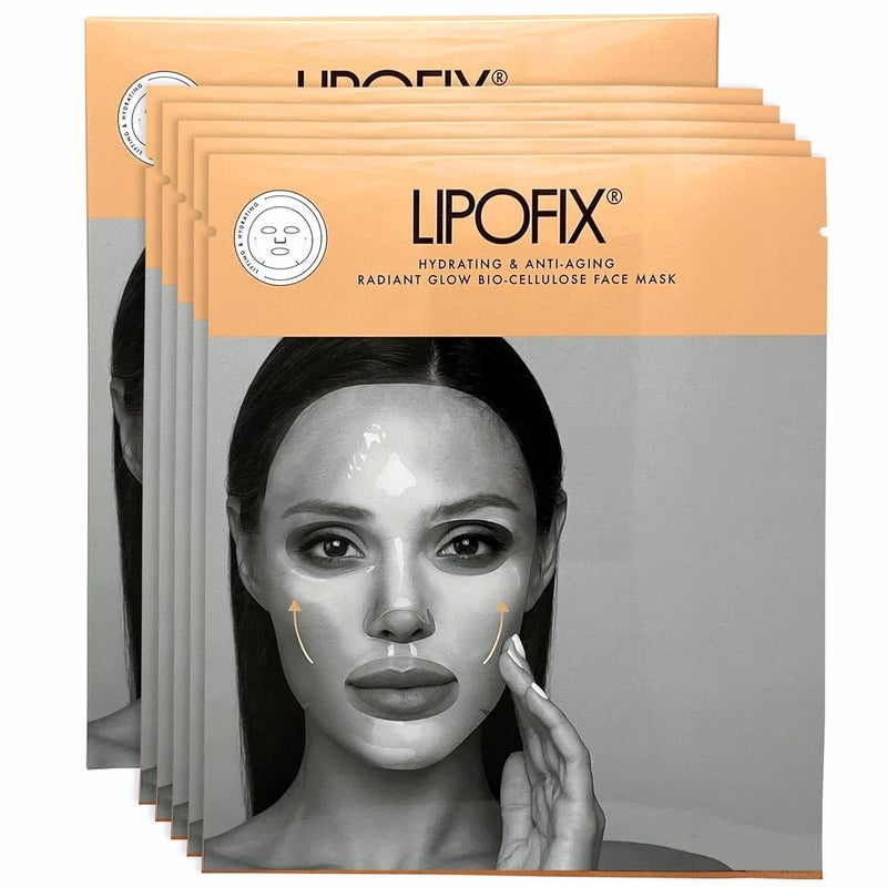 Anti Aging Lifting Hydrating Facial Bio Cellulose Face Mask Sheet For Fine Line Reducing And Skin Radiance Made in Korea 5 Masks