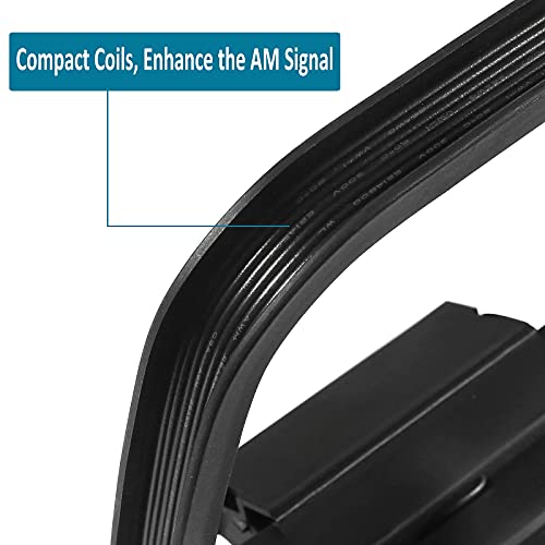 AEDIKO AM Loop Antenna 2 Pin Bare Wire Antenna for Indoor Radio Bluetooth Home Stereo Receiver AV AudioTheater - Image 3