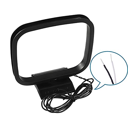 AEDIKO AM Loop Antenna 2 Pin Bare Wire Antenna for Indoor Radio Bluetooth Home Stereo Receiver AV AudioTheater - Image 4