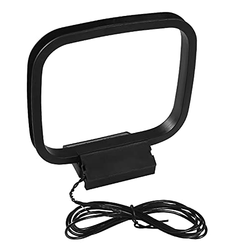 AEDIKO AM Loop Antenna 2 Pin Bare Wire Antenna for Indoor Radio Bluetooth Home Stereo Receiver AV AudioTheater - Image 1