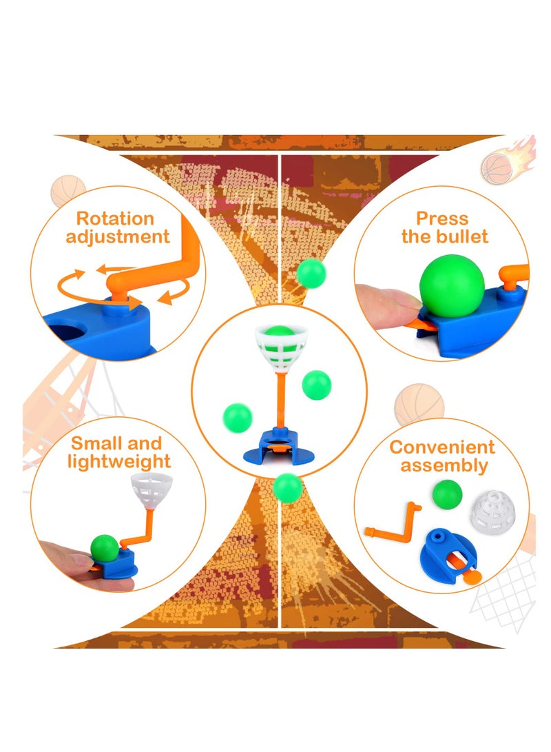 Excefore Finger Basketball Shooting Games, 30 Pcs Mini Basketball Games, Finger Basketball Shooting Table Game, Desktop Basketball Fidget Game, for Kids  Birthday, Party Decorations Supplies - Image 3