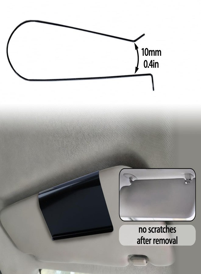 TERPINK Car Air Freshener Visor Clip Compatible with Drift Car Air Freshener, Auto Accessories, Vehicle Sun Visor Metal Clip (Black)(Freshener not include) - Image 5