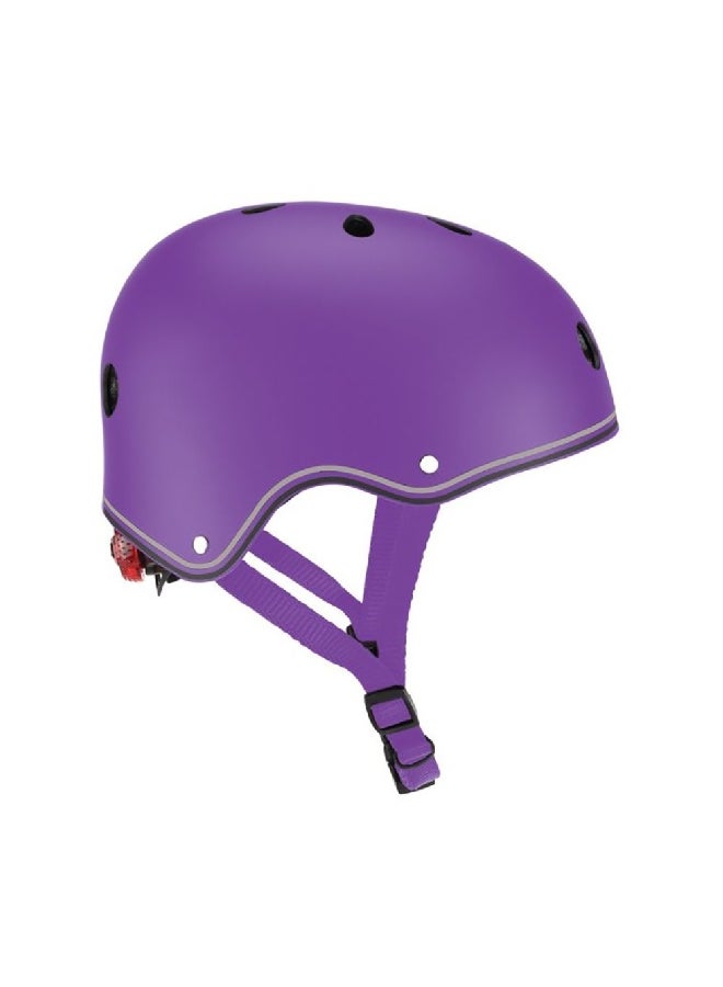 جلوبير خوذة أطفال عالية الجودة ومتينة بأشرطة قابلة للتعديل باللون البنفسجي 14.5 × 21 × 24 سم 505-104 - Image 1