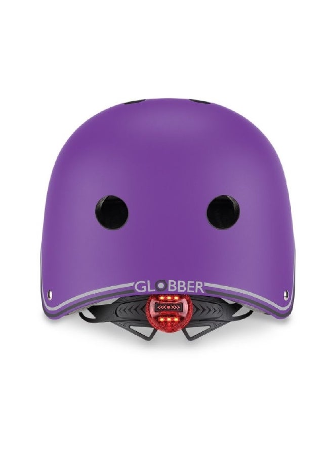 جلوبير خوذة أطفال عالية الجودة ومتينة بأشرطة قابلة للتعديل باللون البنفسجي 14.5 × 21 × 24 سم 505-104 - Image 3