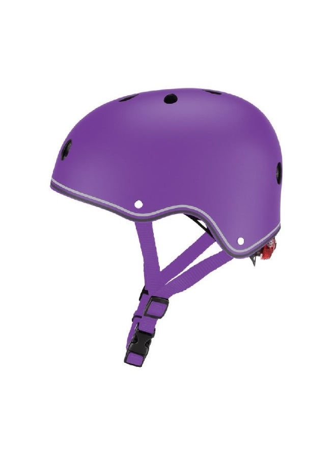 جلوبير خوذة أطفال عالية الجودة ومتينة بأشرطة قابلة للتعديل باللون البنفسجي 14.5 × 21 × 24 سم 505-104 - Image 2