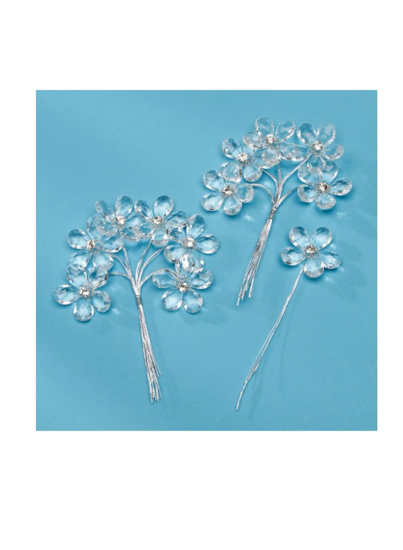 ديفيد توتيرا - أزهار كريستال حجر الراين 12 قطعة - Image 3