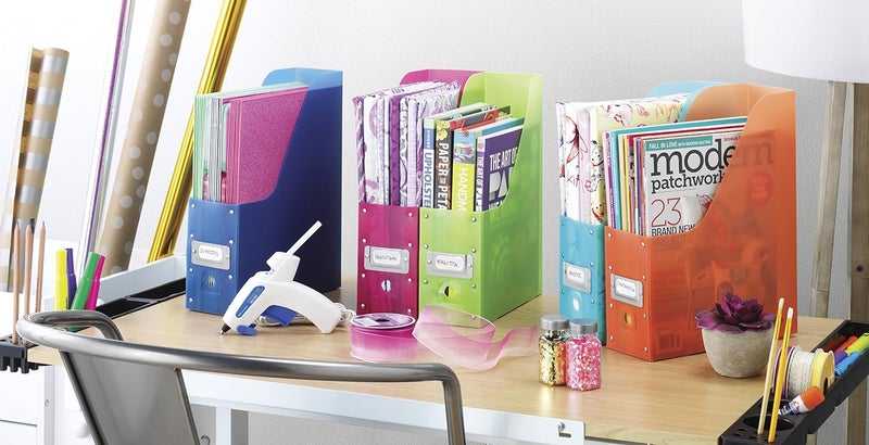 Whitmor Magazine Organizers, Set of 5, Multicolor - Image 3