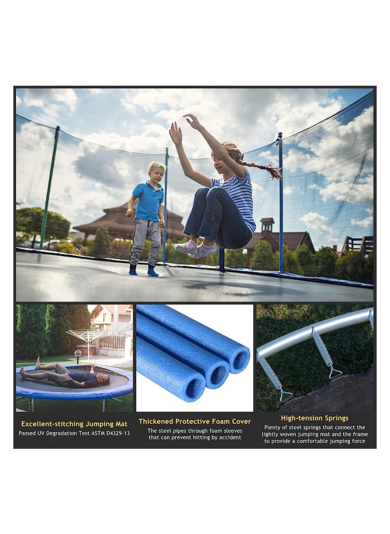 Yalla HomeGym Homegym 6Ft Trampoline With Enclosure Net For Kids & Adults Outdoor Trampoline With Safety Net Wear-Resistant Recreational  - Image 2