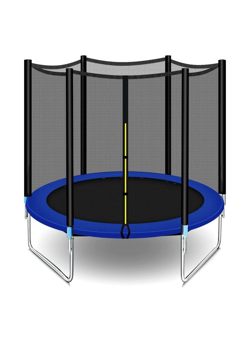 Yalla HomeGym Homegym 6Ft Trampoline With Enclosure Net For Kids & Adults Outdoor Trampoline With Safety Net Wear-Resistant Recreational  - Image 1