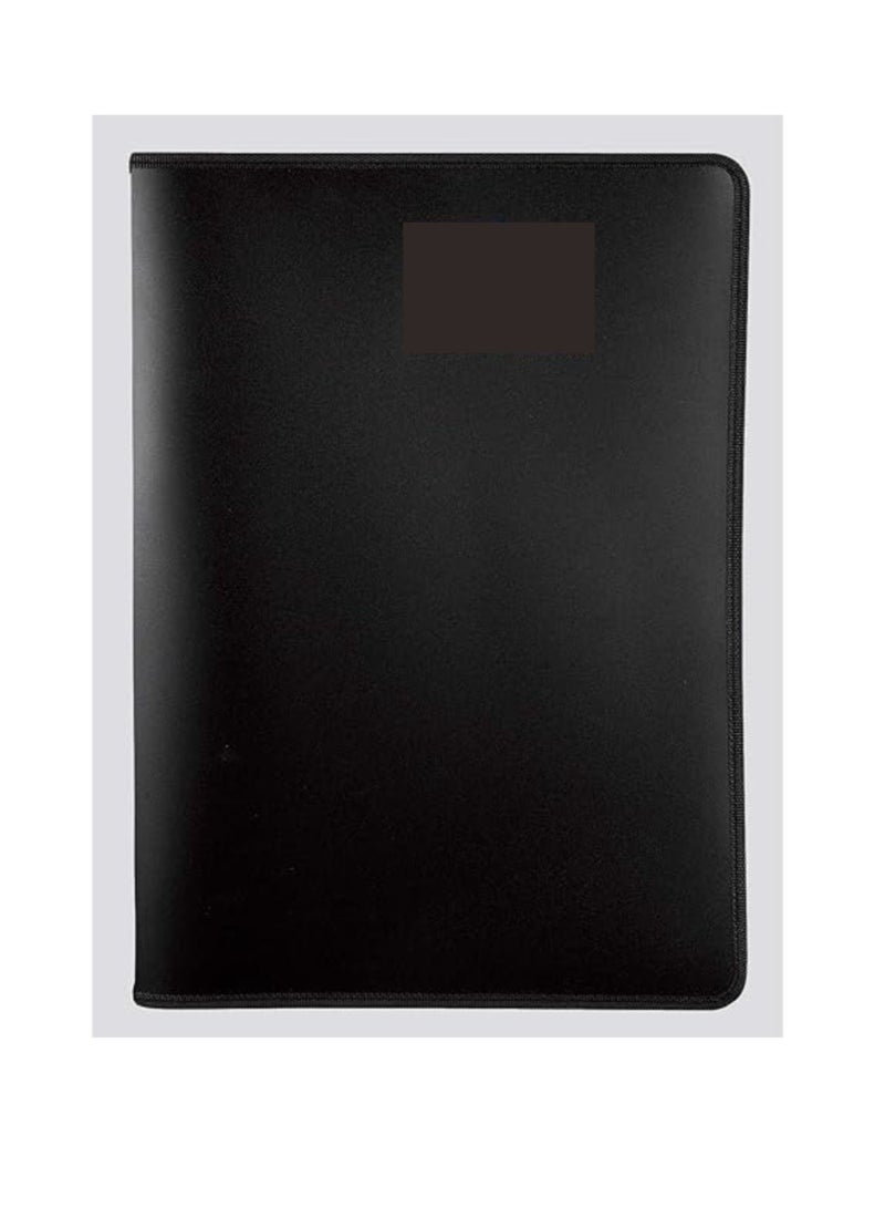 TIGER A5 Display Book - 40 Pockets Black Presentation A3 Display Book Folder Folio for Professionals, Business, Students, Projects, School - Image 1