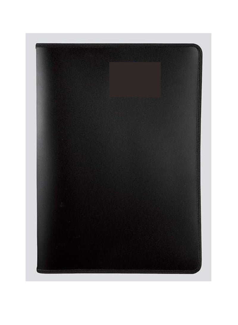 TIGER A5 Display Book - 40 Pockets Black Presentation A3 Display Book Folder Folio for Professionals, Business, Students, Projects, School - Image 2