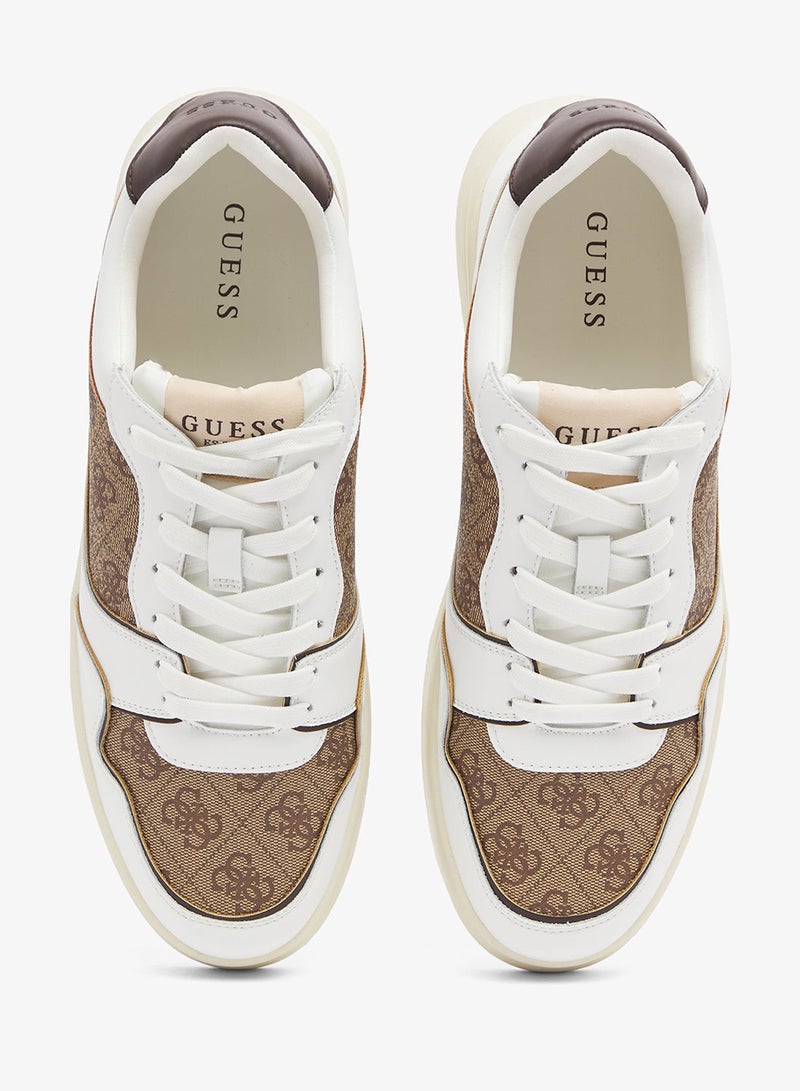 GUESS Casual Lace up Low Top Sneakers - Image 4