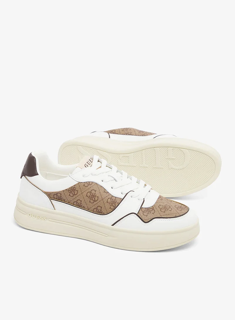 GUESS Casual Lace up Low Top Sneakers