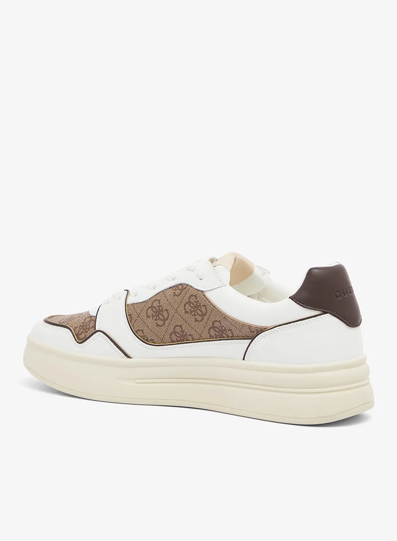 GUESS Casual Lace up Low Top Sneakers