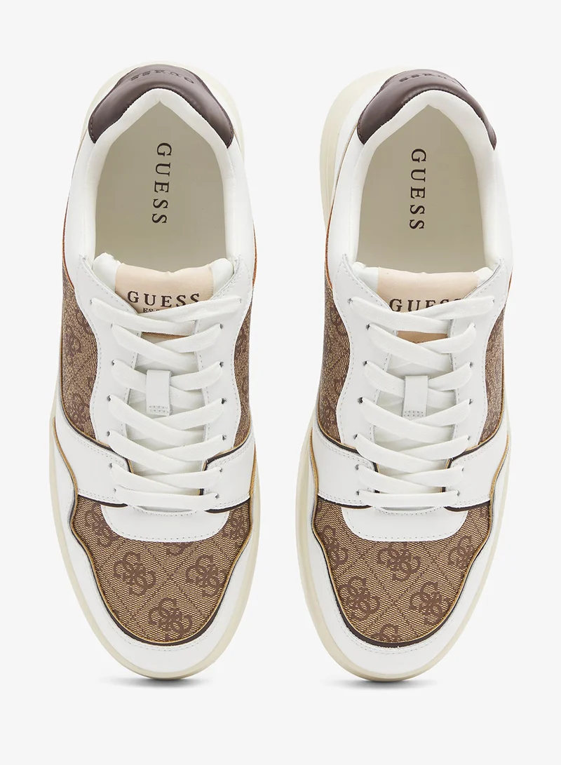 GUESS Casual Lace up Low Top Sneakers