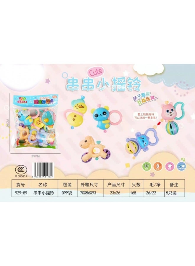 Hongfa Export Of Southeast Asia Baby Hand Rattle Hand Drum 3-6-12 Months Baby Newborn Baby Gift Toys - Image 5