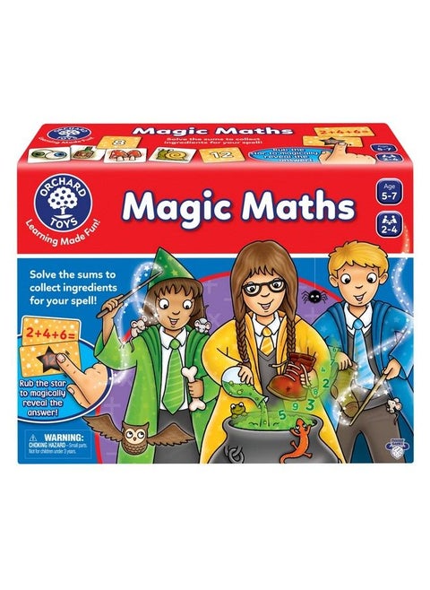 Moose Games Magic Maths Game. An Exciting And Spellbinding Math Game. For Ages 57 And For 24 Players