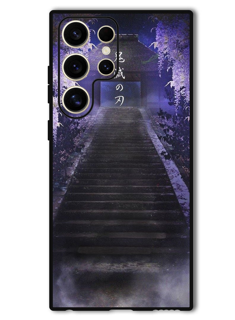 Theodor Protective Case Anti Scratch Shock Proof Bumper Cover For Samsung Galaxy S24 Ultra Demon slayer - Image 1