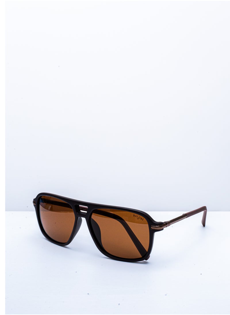 Baleno "Aviator Sunglasses with Polarized UV Protection Lenses – Lightweight, Durable Metal Frame for Men & Women, Perfect for Driving, Travel, and Outdoor Activities"  - Image 3