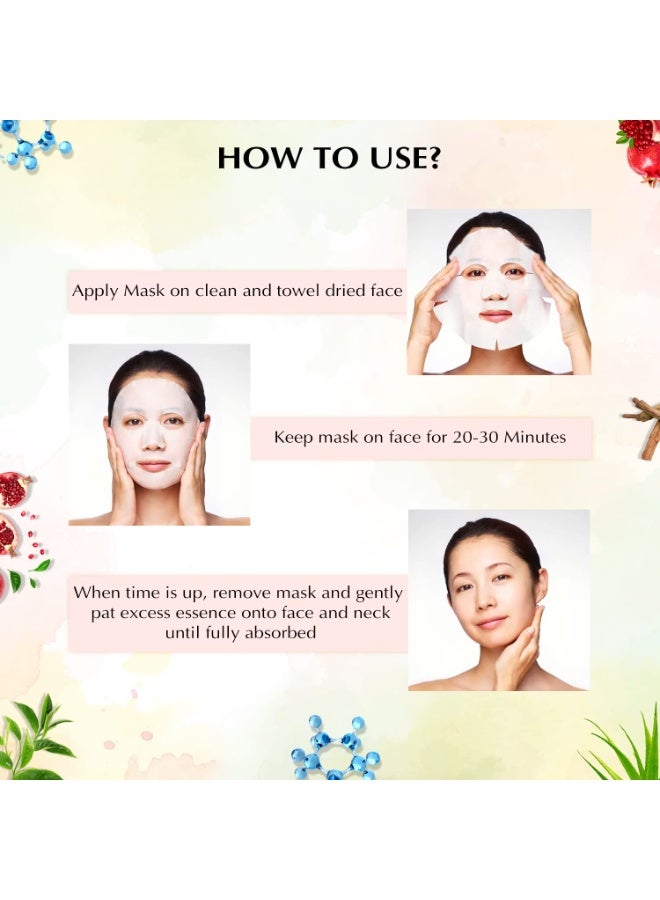 Tonymoly BFF Face Sheet Mask| Pack of 10|Sheet Face Mask for Glowing Skin|Facial Mask With Essence| Soothes Skin Irritation, Refines Pores & Skin Radiance|Sheet Mask Combo - Image 2