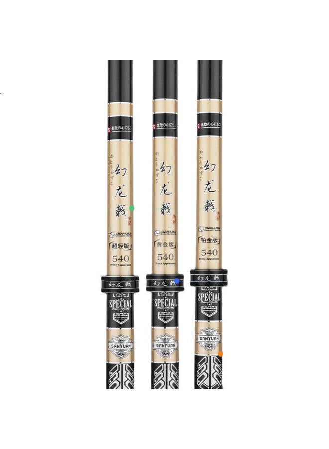 Clear Water Qingshuishui Fishing Rod, Ultra-light And Ultra-hard Carbon Fiber, For Crucian Carp, Hand Rod, 28 Sections, Platform Fishing Rod, Carp Rod, Fishing Tackle Set - Image 3
