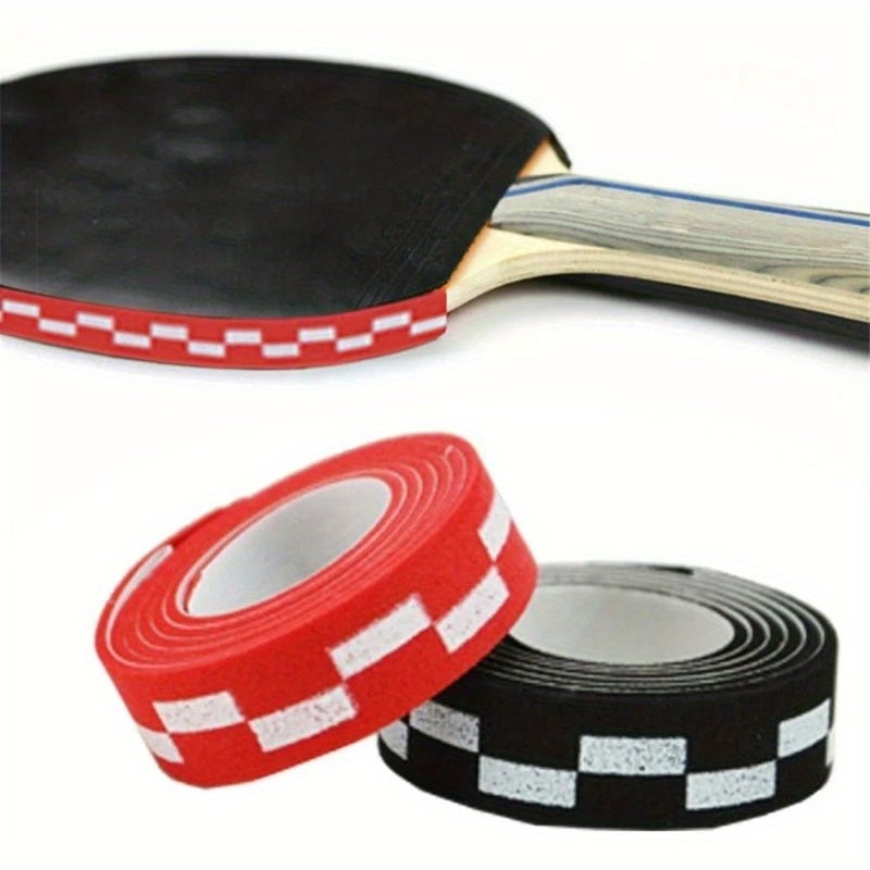 4 Rolls Black Table Tennis Paddle Edge Tape Anti Collision Protector for Racket - Image 1