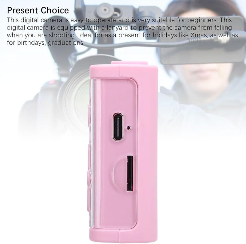 Type 1 Digital Camera Compact Point Shoot 8X Zoom 2.4 Inch IPS Screen 1080P Video Anti Shake Portable Travel Vlogging - Image 3