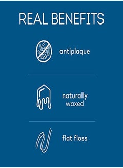 Tom's of Maine Naturally Waxed Antiplaque Flat Dental Floss, Spearmint, 32 Yards 6-Pack (Packaging May Vary)  - Image 4