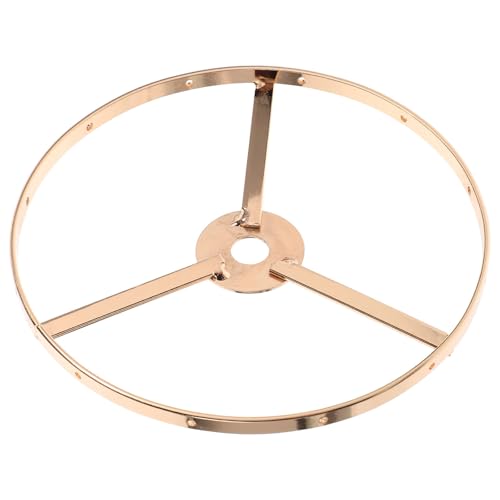 ULDIGI Shade Holder Lampshade Rings Diy Pendant Lamp Ring Chandelier Frame Diy shade Frame s Shade Chandelier Iron Shelf Double Layer E27 - Image 1