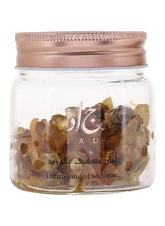 jad Jad Luban Infused with Rose Bakhoor Incense (80 grams) The smell quickly spreads and long-lasting scent - The perfect gift & gifts for all. home fragrance made in the UAE - ORIGINAL 100%  - Image 1