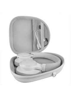 Geekria Geekria Shield Headphones Case Compatible with JBL Tour ONE, Tune 750NC, Tune 700BT, Live 650BTNC Case, Replacement Hard Shell Travel Carrying Bag with Accessories Storage (White)  - Image 3