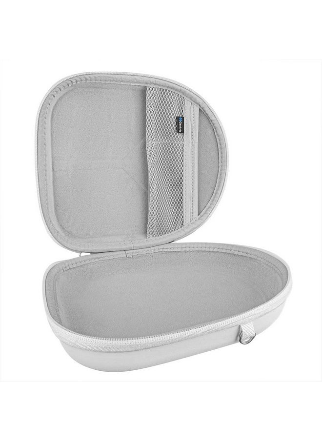 Geekria - Geekria Shield Headphones Case Compatible with JBL Tour ONE, Tune 750NC, Tune 700BT, Live 650BTNC Case, Replacement Hard Shell Travel Carrying Bag with Accessories Storage (White) - Image 1