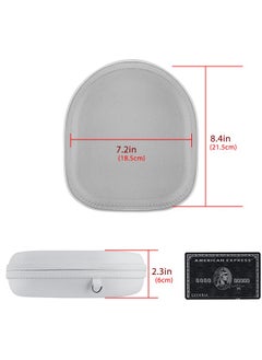 Geekria Geekria Shield Headphones Case Compatible with JBL Tour ONE, Tune 750NC, Tune 700BT, Live 650BTNC Case, Replacement Hard Shell Travel Carrying Bag with Accessories Storage (White)  - Image 4
