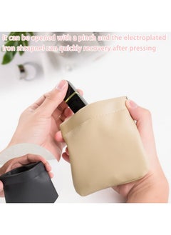 CANIPHA Lambskin Pocket Cosmetic Bag, Waterproof Portable Small Makeup Bag No Zipper Self-closing Small Makeup Pouch for Women Mini Makeup Bag Travel Storage for Cosmetics Headphones Jewelry …, 4PCS, - pzsku/ZA92A1D5A1F3C382F10F1Z/45/_/1738306536/b8012229-83b7-4328-ba2b-e9a0331bbf04