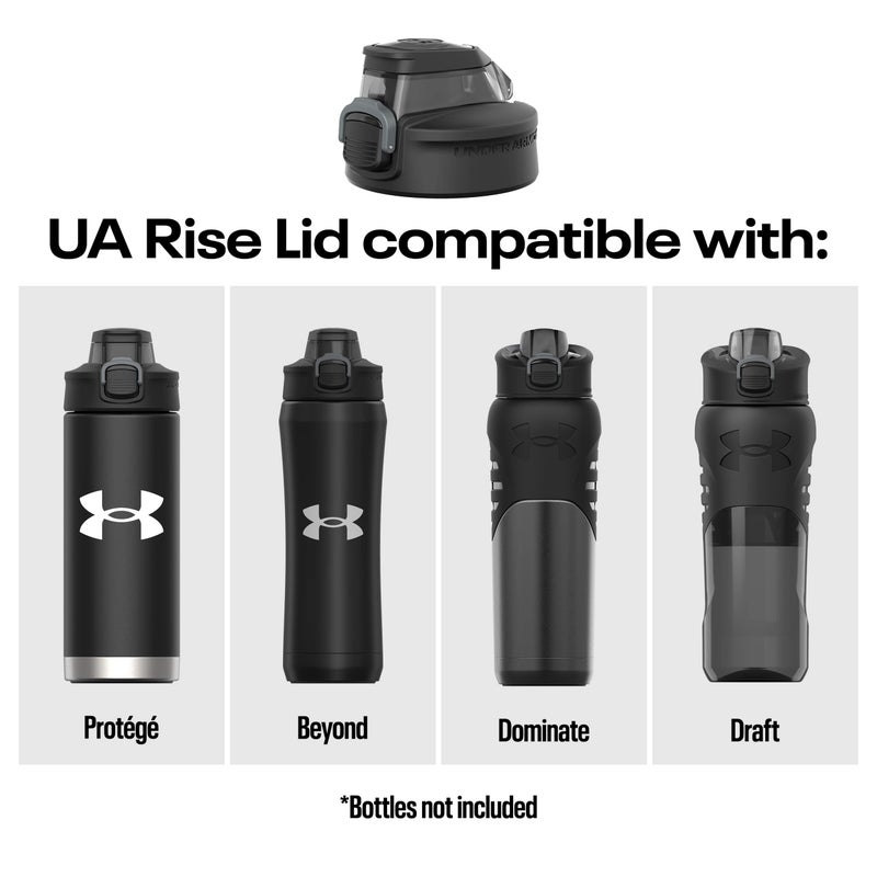 UNDER ARMOUR غطاء بديل من أندر أرمور ريز أسود - Image 2